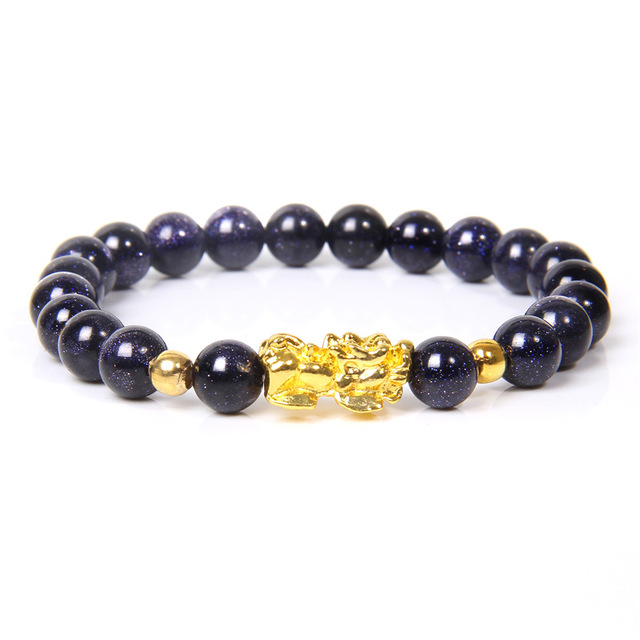 Women Men Feng Shui Buddha Bracelet Golden Piuxiu Charm Women Men Feng Shui Buddha Bracelet Golden Piuxiu Charm